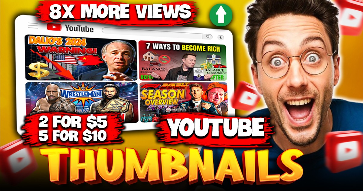 YouTube Thumbnail Design